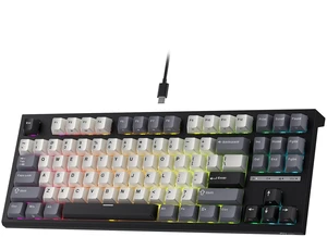RK ROYAL KLUDGE C87 Hall Effect Mechanical Gaming Keyboard, Magnetic Switch | 75% TKL Wired HE Keyboard w/Adjustable Actuation Rapid Trigger Mode, 8K Hz Polling Rate, RGB Backlit, for PC/FPS Gamer RK ROYAL KLUDGE C87 Hall Effect Mechanical Gaming Keyboard, Magnetic Switch | 75% TKL Wired HE Keyboard w/Adjustable Actuation Rapid Trigger Mode, 8K Hz Polling Rate, RGB Backlit, for PC/FPS Gamer