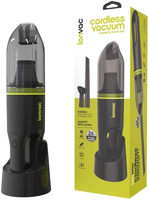 DCLINA IonVac Cordless Vacuum, Lightweight Handheld Cordless Vacuum Cleaner, USB Charging, Multi-Surface (Green) DCLINA IonVac Cordless Vacuum, Lightweight Handheld Cordless Vacuum Cleaner, USB Charging, Multi-Surface (Green)