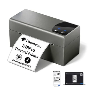 Phomemo Thermal Label Printer with Ethernet & Bluetooth Connectivity | 20pcs Labels, 150mm/s Thermal Printer, Compatible with USPS/UPS & More, Shipping Label Printer for Home & Small Business Phomemo Thermal Label Printer with Ethernet & Bluetooth Connectivity | 20pcs Labels, 150mm/s Thermal Printer, Compatible with USPS/UPS & More, Shipping Label Printer for Home & Small Business