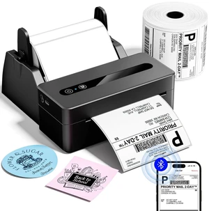 Thermal Label Printer with holder and 500pcs labels | Label Printing Thermal Label Printer with holder and 500pcs labels | Label Printing