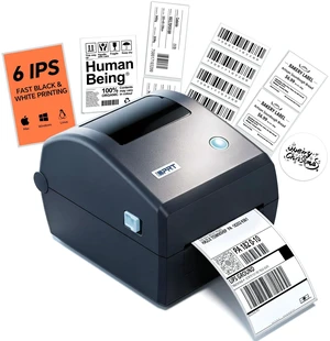 iDPRT iD880 4x6 Thermal Label Printer, 6 IPS USB, Shipping Label Printer | Ideal for Small Business & E-Commerce, Shipping Packages, USPS/UPS/FedEx, Amazon/Shopify, Windows/macOS/Linux iDPRT iD880 4x6 Thermal Label Printer, 6 IPS USB, Shipping Label Printer | Ideal for Small Business & E-Commerce, Shipping Packages, USPS/UPS/FedEx, Amazon/Shopify, Windows/macOS/Linux