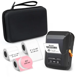 SUPVAN T50M Pro Bluetooth Label Maker Machine with 3 Tapes & Case | Wide Waterproof Label, High Image Quality, App with 30 Fonts and 660+ Icons, Inkless, for Home, Small Business, School SUPVAN T50M Pro Bluetooth Label Maker Machine with 3 Tapes & Case | Wide Waterproof Label, High Image Quality, App with 30 Fonts and 660+ Icons, Inkless, for Home, Small Business, School