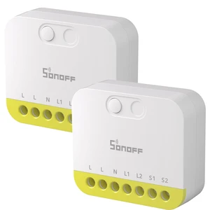 SONOFF MINI Duo-L Zigbee Smart Switch No Neutral Wire, Zigbee 3.0, Dual Channel, 16A Total, Compatible with Alexa, Google Home, Smart Timer & Automation, Compact Size, 2-Pack SONOFF MINI Duo-L Zigbee Smart Switch No Neutral Wire, Zigbee 3.0, Dual Channel, 16A Total, Compatible with Alexa, Google Home, Smart Timer & Automation, Compact Size, 2-Pack