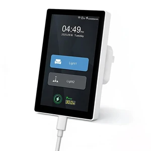 LANBON L10 FusionCharge 4.5-Inch LCD Smart Light Switch with 30W USB-C PD Fast Charging, LANBON Smart Living App, 1- or 2-Load Control, 2.4GHz WiFi, Neutral Wire Required, Single-Gang Only LANBON L10 FusionCharge 4.5-Inch LCD Smart Light Switch with 30W USB-C PD Fast Charging, LANBON Smart Living App, 1- or 2-Load Control, 2.4GHz WiFi, Neutral Wire Required, Single-Gang Only