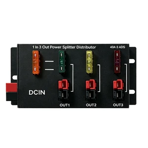 1-3 Connector Power Divider Power Board 40A Power Pole Distribution Block | Power Pole Distribution Block Power Splitter Distributor Source Strip(1-3) 1-3 Connector Power Divider Power Board 40A Power Pole Distribution Block | Power Pole Distribution Block Power Splitter Distributor Source Strip(1-3)