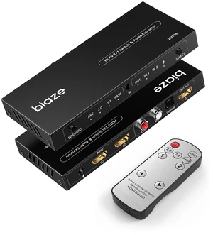 HDMI Switch 2 in 1out 8k@60hz and Audio Converter001 | 8K@60Hz Ultra HD output, 48Gbps bandwidth, compatible with 4K@120Hz stunning clarity for gaming & movies HDMI Switch 2 in 1out 8k@60hz and Audio Converter001 | 8K@60Hz Ultra HD output, 48Gbps bandwidth, compatible with 4K@120Hz stunning clarity for gaming & movies