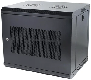 9U Wall Mount Server Cabinet IT Network Rack Enclosure Locking Door Black 9U Wall Mount Server Cabinet IT Network Rack Enclosure Locking Door Black