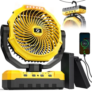 Fan with Detachable Battery,Rechargeable Fan with 127H Working Time | 48000mAh Ventilador Recargable with Hook, Timers, Remote - Battery Powered Fans for Tent, Travel, Outdoors, Gifts for Men Dad Fan with Detachable Battery,Rechargeable Fan with 127H Working Time | 48000mAh Ventilador Recargable with Hook, Timers, Remote - Battery Powered Fans for Tent, Travel, Outdoors, Gifts for Men Dad
