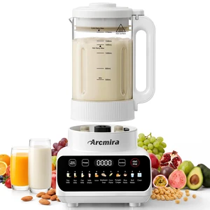 Arcmira Nut Milk Maker with Detachable Design, 13-in-1 Automatic, 59.18oz | No Soak, Delay Start, Keep Warm & Auto-Clean Soy Milk Maker Machine, Fresh Homemade Almond/Oat Milk, Juice, Soup, Shakes Arcmira Nut Milk Maker with Detachable Design, 13-in-1 Automatic, 59.18oz | No Soak, Delay Start, Keep Warm & Auto-Clean Soy Milk Maker Machine, Fresh Homemade Almond/Oat Milk, Juice, Soup, Shakes