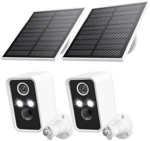 WY-LINK Battery Security Cameras with Solar Panel for Home Security | Solar Camera Outdoor Wireless, Motion Detection, Night Vision, Alexa, 2.4G Wi-Fi Only, Only Event Recording(2-Pack) WY-LINK Battery Security Cameras with Solar Panel for Home Security | Solar Camera Outdoor Wireless, Motion Detection, Night Vision, Alexa, 2.4G Wi-Fi Only, Only Event Recording(2-Pack)