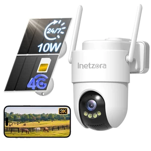 4G LTE Cellular AOV Solar Security Camera Outdoor: Subscription Required | No Wi-Fi Solar Powered Camera, 24/7 Recording, 3K Color Night Vision, 360° Live View, PIR Motion Sensor, Built-in SIM Card 4G LTE Cellular AOV Solar Security Camera Outdoor: Subscription Required | No Wi-Fi Solar Powered Camera, 24/7 Recording, 3K Color Night Vision, 360° Live View, PIR Motion Sensor, Built-in SIM Card