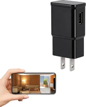 WJXING 1080P USB Charger Camera,Indoor Phone Charger Camera for Home Security and Officefor Indoor Home,Business, Baby WJXING 1080P USB Charger Camera,Indoor Phone Charger Camera for Home Security and Officefor Indoor Home,Business, Baby
