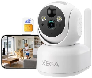 4G Cellular Security Camera Wireless, 2K Portable Battery Powered Cam | for Home/RV/Travel/Pet/Baby, APP Alert, PTZ Motion Detection, Night Vision, No WiFi, Built-in SIM Card(4G Data Plan Required) 4G Cellular Security Camera Wireless, 2K Portable Battery Powered Cam | for Home/RV/Travel/Pet/Baby, APP Alert, PTZ Motion Detection, Night Vision, No WiFi, Built-in SIM Card(4G Data Plan Required)