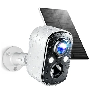 Techage 2K Solar Security Cameras Wireless Outdoor with AI Motion Detection | Battery Powered WiFi Cameras for Home Securit ,Color Night Vision, 2-Way Talk, IP66 Waterproof, Cloud/SD Storage Techage 2K Solar Security Cameras Wireless Outdoor with AI Motion Detection | Battery Powered WiFi Cameras for Home Securit ,Color Night Vision, 2-Way Talk, IP66 Waterproof, Cloud/SD Storage