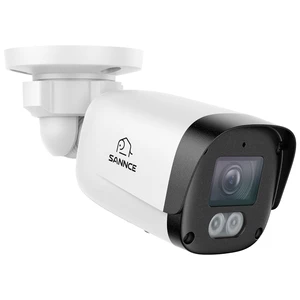SANNCE 5MP Super HD PoE IP Security Camera with 2-Way Audio,100ft Night Vision,IP67 Weatherproof, Human/Vehicle Detection,H.265+ Indoor/Outdoor Surveillance Camera SANNCE 5MP Super HD PoE IP Security Camera with 2-Way Audio,100ft Night Vision,IP67 Weatherproof, Human/Vehicle Detection,H.265+ Indoor/Outdoor Surveillance Camera