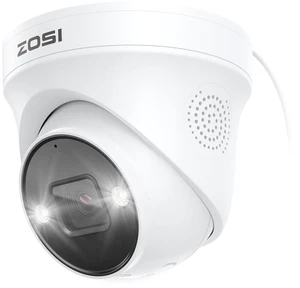 ZOSI 5MP PoE Add-on Security Camera, Weatherproof Outdoor Home Dome Cam | Person Vehicle Detection, 2 Way Audio, Color Night Vision, Sound & Light Alarm, Only Compatible with ZOSI POE NVR ZOSI 5MP PoE Add-on Security Camera, Weatherproof Outdoor Home Dome Cam | Person Vehicle Detection, 2 Way Audio, Color Night Vision, Sound & Light Alarm, Only Compatible with ZOSI POE NVR