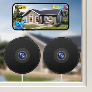 WESECUU 2K Window Camera,5G& 2.4Ghz WiFi No Drill Window Cameras for Home Security for Indoor & Outdoor Monitoring, Color Night Vision, Human Detection, Easy & Quick Install (2-Pack) WESECUU 2K Window Camera,5G& 2.4Ghz WiFi No Drill Window Cameras for Home Security for Indoor & Outdoor Monitoring, Color Night Vision, Human Detection, Easy & Quick Install (2-Pack)