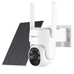yeewise Home Security Cameras System, 4MP Solar Security Cameras Wireless | Add-on Cam, 360° Pan & Tilt, WiFi-6, Color Night Vision, Motion Detection, 5G & 2.4G WiFi, Local Storage, No Subscription yeewise Home Security Cameras System, 4MP Solar Security Cameras Wireless | Add-on Cam, 360° Pan & Tilt, WiFi-6, Color Night Vision, Motion Detection, 5G & 2.4G WiFi, Local Storage, No Subscription