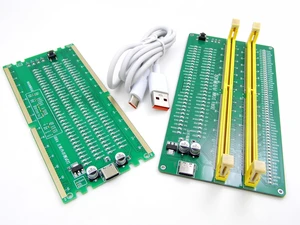 Nice DDR4 Desktop PC Server Memory RAM Module and Computer Motherboard RAM Slot Easy Test Quick Diagnostic Analyzer LED Tester Card Complete Set Solution Kit 288 Pin All Speed Voltage ECC and nonECC Nice DDR4 Desktop PC Server Memory RAM Module and Computer Motherboard RAM Slot Easy Test Quick Diagnostic Analyzer LED Tester Card Complete Set Solution Kit 288 Pin All Speed Voltage ECC and nonECC