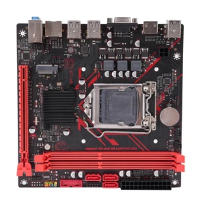 Sanpyl H61 Mini ITX Motherboard LGA 1155 for Core i3 i5 i7 2nd,3rd Gen, Support M.2 SATA SSD, DDR3 16GB, 1080P VGA,HDMI, PCIE x8, USB 3.0, Desktop Gaming and Office PC Build Sanpyl H61 Mini ITX Motherboard LGA 1155 for Core i3 i5 i7 2nd,3rd Gen, Support M.2 SATA SSD, DDR3 16GB, 1080P VGA,HDMI, PCIE x8, USB 3.0, Desktop Gaming and Office PC Build