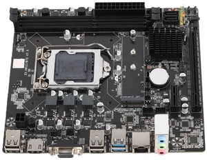 LGA 1155 DDR3 Computer Motherboard Mainboard, for Gaming Motherboard with 3 SATA2.0/1 SATA3.0, Channels DDR3, 4PIN/24PIN Power Connector