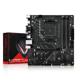 SHANGZHOAYUAN B450 AM4-K Motherboard AMD Gaming Motherboard for Ryzen 1-5th gen Processors (M-ATX, DDR4 Max 128GB, NVME M.2, PCIe 3.0, SATA 3.0, USB 3.0, HDMI-Compatible, DP, Gigabit LAN) SHANGZHOAYUAN B450 AM4-K Motherboard AMD Gaming Motherboard for Ryzen 1-5th gen Processors (M-ATX, DDR4 Max 128GB, NVME M.2, PCIe 3.0, SATA 3.0, USB 3.0, HDMI-Compatible, DP, Gigabit LAN)
