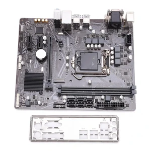 GOWENIC B460M D2V Computer Motherboard, LGA 1200 DDR4 M ATX PC Gaming Motherboard for Core i9 i7 i5 i3, Serial ATA III, DVI and VGA Port, USB 3.2, USB 2.0, 1xPCI E X1 GOWENIC B460M D2V Computer Motherboard, LGA 1200 DDR4 M ATX PC Gaming Motherboard for Core i9 i7 i5 i3, Serial ATA III, DVI and VGA Port, USB 3.2, USB 2.0, 1xPCI E X1