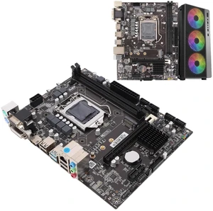 VBESTLIFE H310 Computer Motherboard, LGA 1151 Channel DDR4 M.2 NVMe M ATX Motherboard for Inter Series, Support, VGA, DVI, USB3.0, for DIY PC Computer VBESTLIFE H310 Computer Motherboard, LGA 1151 Channel DDR4 M.2 NVMe M ATX Motherboard for Inter Series, Support, VGA, DVI, USB3.0, for DIY PC Computer