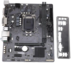 GOWENIC H410M D2VX SI Computer Motherboard, LGA 1200 DDR4 DIMM M ATX Desktop Motherboard with DVI and VGA Output, Serial ATA III, USB 3.2, USB 2.0, PCIE x16 Slot GOWENIC H410M D2VX SI Computer Motherboard, LGA 1200 DDR4 DIMM M ATX Desktop Motherboard with DVI and VGA Output, Serial ATA III, USB 3.2, USB 2.0, PCIE x16 Slot