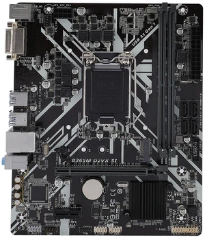 B365M D2VX SI Computer Motherboard, DDR4x2 DIMM M ATX Desktop Computer Mainboard Fit for LGA 1151 Socket 9th 8th Gen, for Core i9 i7 i5 i3, RJ45, DVI, USB3.1 B365M D2VX SI Computer Motherboard, DDR4x2 DIMM M ATX Desktop Computer Mainboard Fit for LGA 1151 Socket 9th 8th Gen, for Core i9 i7 i5 i3, RJ45, DVI, USB3.1
