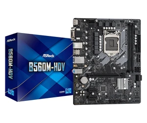 ASROCK B560M-HDV Intel SOCKET1200 for Intel 10TH/11TH GEN CORE ASROCK B560M-HDV Intel SOCKET1200 for Intel 10TH/11TH GEN CORE
