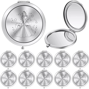 Taiyin 24 Pcs Quinceanera Party Favors for Guests Baptism Compact Mirror Favor Round Hand Makeup Mirror Quinceanera Gifts for 15 Year Old Girl Sweet 15 Birthday Gift for Guest(Silver) Taiyin 24 Pcs Quinceanera Party Favors for Guests Baptism Compact Mirror Favor Round Hand Makeup Mirror Quinceanera Gifts for 15 Year Old Girl Sweet 15 Birthday Gift for Guest(Silver)