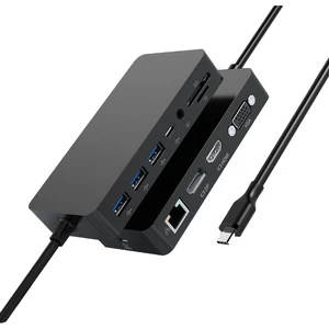 Ms USB C Dock Triple Display (4K DP+HDMI+VGA), 12 in 1 USB C Docking Station with Gigabit Ethernet, 4K HDMI VGA DP Display, 3xUSB 3.0, Audio Out, 100W PD, SD/TF Combo Dock Ms USB C Dock Triple Display (4K DP+HDMI+VGA), 12 in 1 USB C Docking Station with Gigabit Ethernet, 4K HDMI VGA DP Display, 3xUSB 3.0, Audio Out, 100W PD, SD/TF Combo Dock