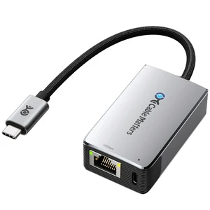 Cable Matters USB C to 10Gb Ethernet Adapter with 140W PD Charging | Real-World Speed: ~7Gbps on Windows / ~5Gbps on macOS, Low-Heat and Silent, Compatible with USB4 and Thunderbolt 5/4/3 Cable Matters USB C to 10Gb Ethernet Adapter with 140W PD Charging | Real-World Speed: ~7Gbps on Windows / ~5Gbps on macOS, Low-Heat and Silent, Compatible with USB4 and Thunderbolt 5/4/3