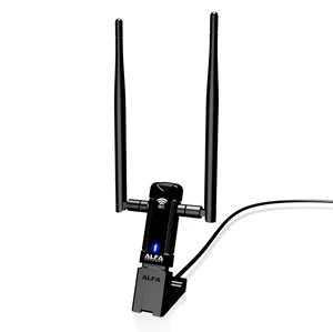ALFA Network AWUS036AC Long-Range Wide-Coverage Dual-Band AC1200 USB Wireless Wi-Fi Adapter w/High-Sensitivity External Antenna - Windows, MacOS & Kali Linux Supported ALFA Network AWUS036AC Long-Range Wide-Coverage Dual-Band AC1200 USB Wireless Wi-Fi Adapter w/High-Sensitivity External Antenna - Windows, MacOS & Kali Linux Supported