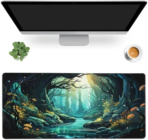 Gaming Mouse Mat Beautiful Landscape Large Mouse Pad Extended Mouse Pad Desk Mat Non-Slip Rubber Base Mice Pad Desk Pad for Office Game Home 35.4x15.75 in Gaming Mouse Mat Beautiful Landscape Large Mouse Pad Extended Mouse Pad Desk Mat Non-Slip Rubber Base Mice Pad Desk Pad for Office Game Home 35.4x15.75 in