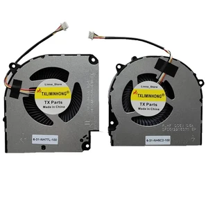 TXLIMINHONG New Compatible CPU and GPU Cooling Fan for Hasee G7-CT5NA G7-CT7NA Z8-CT7NK Z8-CT7NT Z8-CR7N1 Series DFS5K221153711 FLHF DFS5M325063B1N FLHJ 6-31-NH503-201 DC5V 0.5A Fan TXLIMINHONG New Compatible CPU and GPU Cooling Fan for Hasee G7-CT5NA G7-CT7NA Z8-CT7NK Z8-CT7NT Z8-CR7N1 Series DFS5K221153711 FLHF DFS5M325063B1N FLHJ 6-31-NH503-201 DC5V 0.5A Fan