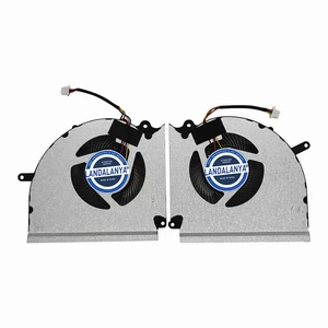 LANDALANYA Replacement New Laptop CPU and GPU Cooling Fan for MSI GE78HX GP78HX MS-17S1 MS-17S2 PABD1A010SHR N507 PABD1A010SHL N508 DC12V 0.6A Fan LANDALANYA Replacement New Laptop CPU and GPU Cooling Fan for MSI GE78HX GP78HX MS-17S1 MS-17S2 PABD1A010SHR N507 PABD1A010SHL N508 DC12V 0.6A Fan