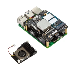 UCTRONICS 5V 5A NVMe PoE+ HAT for Raspberry Pi 5, PCIe to M.2 NVMe Adapter, Compatible with 2230/2242 NVMe SSDs, IEEE 802.3af/at PoE+ Power Over Ethernet UCTRONICS 5V 5A NVMe PoE+ HAT for Raspberry Pi 5, PCIe to M.2 NVMe Adapter, Compatible with 2230/2242 NVMe SSDs, IEEE 802.3af/at PoE+ Power Over Ethernet