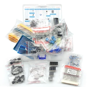 Minidodoca Electronic Component Kit & Total 2038 Pcs, LED Diodes, Metal Film Resistors, Electrolytic Capacitor Package,Diodes, Ceramic Capacitors,IC,PCB,Digital Tube, Common Transistor Assortment Box Minidodoca Electronic Component Kit & Total 2038 Pcs, LED Diodes, Metal Film Resistors, Electrolytic Capacitor Package,Diodes, Ceramic Capacitors,IC,PCB,Digital Tube, Common Transistor Assortment Box