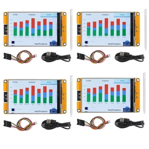 MELIFE 4PCS 2.8" inch ESP32 Display, ESP32 Module ESP32-2432S028R WiFi+BT Dual-core TFT Module ILI9341 Driver for Arduino IoT, ESP32 Development Board 240X320 Smart LCD Display Screen MELIFE 4PCS 2.8" inch ESP32 Display, ESP32 Module ESP32-2432S028R WiFi+BT Dual-core TFT Module ILI9341 Driver for Arduino IoT, ESP32 Development Board 240X320 Smart LCD Display Screen