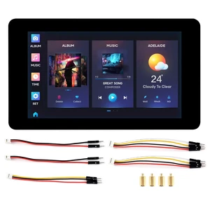 Waveshare ESP32-S3 7inch Capacitive Touch LCD Development Board, ESP32 with Display, 800×480, 5-Point Touch, Up to 240MHz Frequency, Supports WiFi & Bluetooth, with Onboard Antenna Waveshare ESP32-S3 7inch Capacitive Touch LCD Development Board, ESP32 with Display, 800×480, 5-Point Touch, Up to 240MHz Frequency, Supports WiFi & Bluetooth, with Onboard Antenna