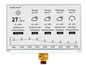 Waveshare 7.5inch E-Ink Raw Display Compatible with Raspberry Pi 5/4B/3B/Zero/Zero W/Zero 2W/Pico/Pico W/Pico WH 800×480 Resolution with SPI Interface Without PCB Waveshare 7.5inch E-Ink Raw Display Compatible with Raspberry Pi 5/4B/3B/Zero/Zero W/Zero 2W/Pico/Pico W/Pico WH 800×480 Resolution with SPI Interface Without PCB