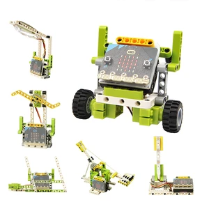 ELECFREAKS microbit Ring:bit 6-in-1 Starter Kit, Programmable Makecode Coding Learning Kit with 200+ Building Blocks(Without Micro:bit) ELECFREAKS microbit Ring:bit 6-in-1 Starter Kit, Programmable Makecode Coding Learning Kit with 200+ Building Blocks(Without Micro:bit)
