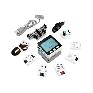 M5Stack Official M5GO IoT Starter Kit V2.7 | ESP32 IoT kit with 2.0" display, 6 sensor units, Wi-Fi, 16MB Flash, mic & speaker, for STEM & smart home projects. M5Stack Official M5GO IoT Starter Kit V2.7 | ESP32 IoT kit with 2.0" display, 6 sensor units, Wi-Fi, 16MB Flash, mic & speaker, for STEM & smart home projects.