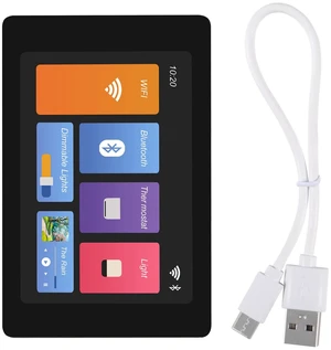 1PCS WT32-SC01 Plus esp32 LCD Display Screen 3.5 inch tft LCD Touch Screen Monitor 480 x 320 16MB Flash with esp32 Development Board 1PCS WT32-SC01 Plus esp32 LCD Display Screen 3.5 inch tft LCD Touch Screen Monitor 480 x 320 16MB Flash with esp32 Development Board