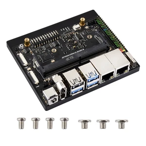 Waveshare Jetson Orin Nano/NX Super Dual Ethernet Base Board Compatible with Jetson Orin Nano and Jetson Orin NX Modules, Designed for NV Jetson Orin Nano Super AI Development Kit Waveshare Jetson Orin Nano/NX Super Dual Ethernet Base Board Compatible with Jetson Orin Nano and Jetson Orin NX Modules, Designed for NV Jetson Orin Nano Super AI Development Kit