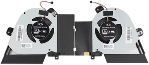 CPU+GPU Cooling Fan for ASUS ROG Zephyrus GX502G GX502LWS GX502GW GX502GV | GX502LXS GU502GW GU502GV GU502LW GU502LV GU502LWS M15 Laptop Fan Replacement, P/N: DFS200912210T DFSCK221051821, DC12V 1A CPU+GPU Cooling Fan for ASUS ROG Zephyrus GX502G GX502LWS GX502GW GX502GV | GX502LXS GU502GW GU502GV GU502LW GU502LV GU502LWS M15 Laptop Fan Replacement, P/N: DFS200912210T DFSCK221051821, DC12V 1A