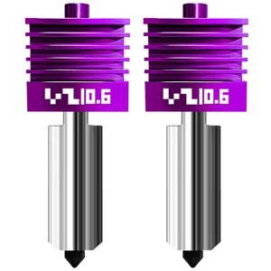 2 Pcs Upgraded 0.6mm A2L/P2S/H2D/H2C/H2S/X2D Hotend Kit with Anti-Stick MPVD Coating, High Speed Hardened Steel P2S Nozzle for Bambu Lab P2S,H2 Series,A1,A1MINI, A2L,Bamboo Lab Accessories & Parts 2 Pcs Upgraded 0.6mm A2L/P2S/H2D/H2C/H2S/X2D Hotend Kit with Anti-Stick MPVD Coating, High Speed Hardened Steel P2S Nozzle for Bambu Lab P2S,H2 Series,A1,A1MINI, A2L,Bamboo Lab Accessories & Parts