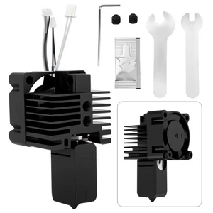 Bamboo X1, X1C Hotend Kit, Complete Assembly Kit for X1 Series 3D Printer, Hardened Steel Hot End with Fan,0.4mm Nozzle,Ceramic Heater,Thermistor,Heat Block, Fan and Extruder Heating Block Replacement Bamboo X1, X1C Hotend Kit, Complete Assembly Kit for X1 Series 3D Printer, Hardened Steel Hot End with Fan,0.4mm Nozzle,Ceramic Heater,Thermistor,Heat Block, Fan and Extruder Heating Block Replacement